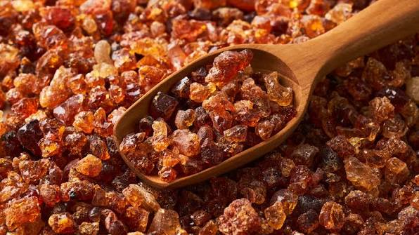 Raw Acacia senegal gum arabic whole tears from Sudan